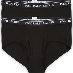 Ralph Lauren  Big and Tall Classic Mid-Rise‎ Brief 2-Pack NEW Size 50